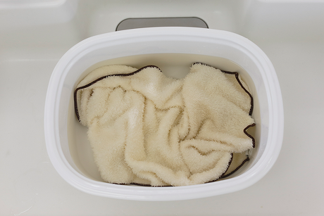 つけ置きするだけで酸素が除菌をしてくれる