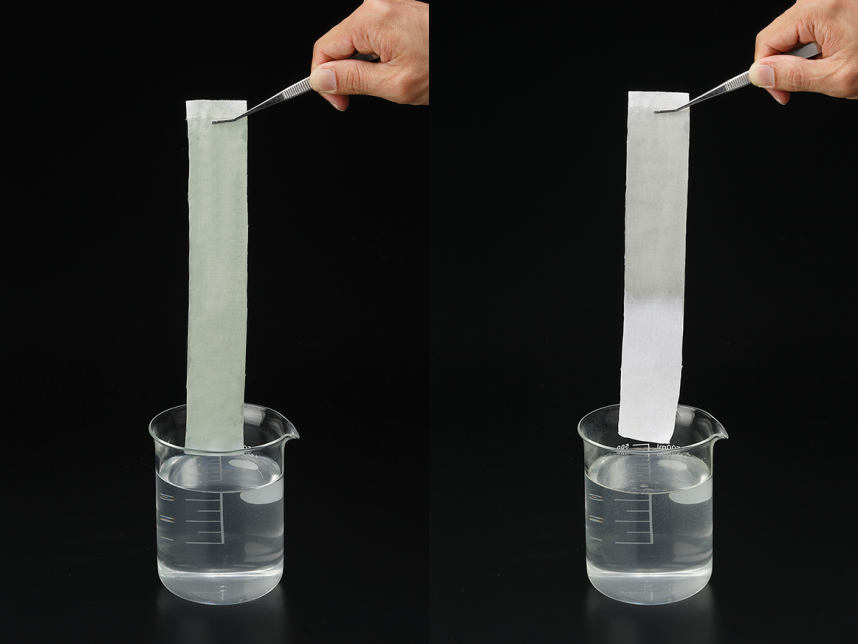 オリーブオイルを酸素の洗剤サンソリキで落とす実験