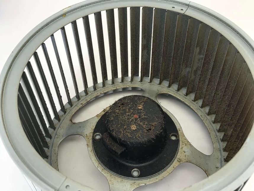 近づいてみると油汚れにホコリが詰まって大変な事に！