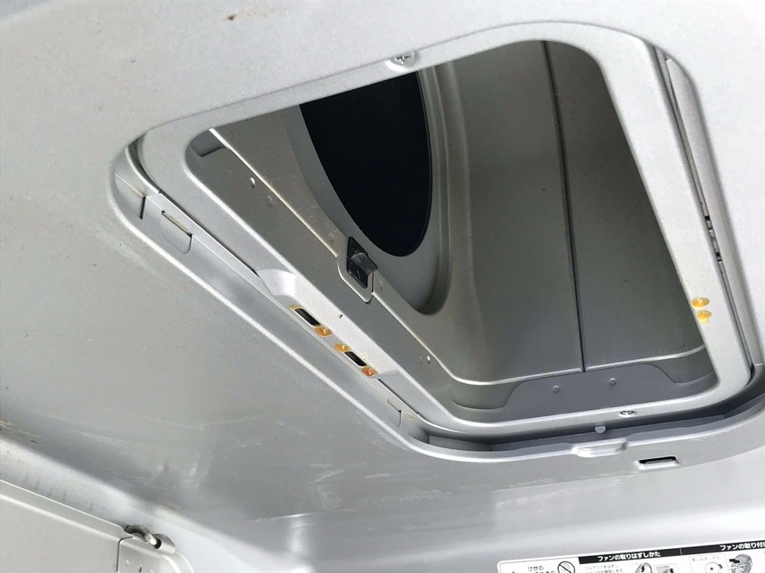 フレームが取り外せました