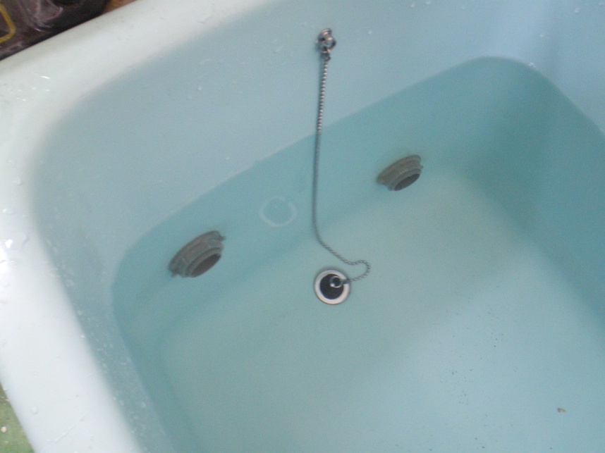 風呂釜の掃除にも酸素の洗剤サンソリキ